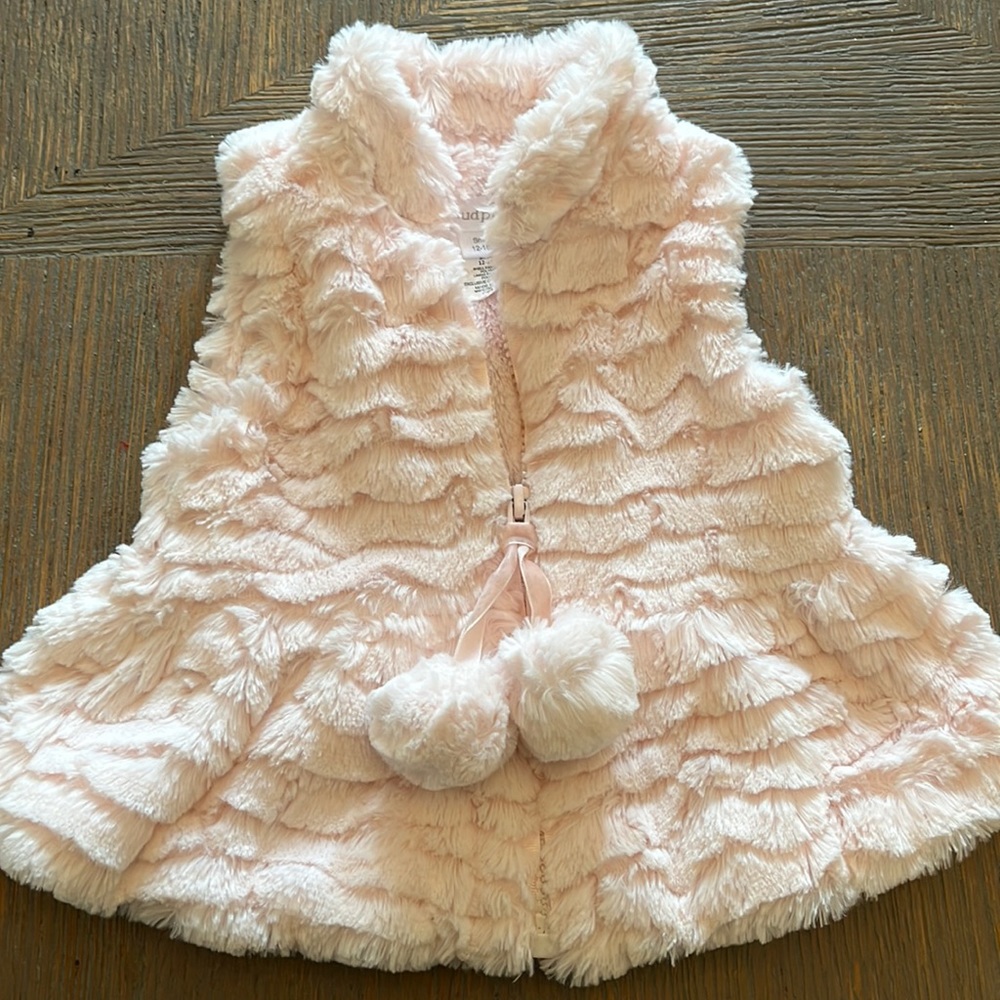 Mud Pie Vest 12- 18 months